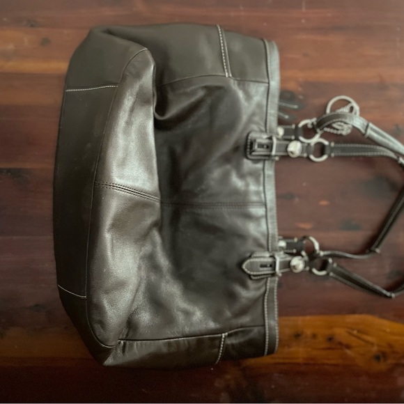 Coach leather tote bag - Picture 2 of 5